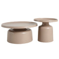 Zara Metal Coffee & Side Table Set - Glicks Furniture