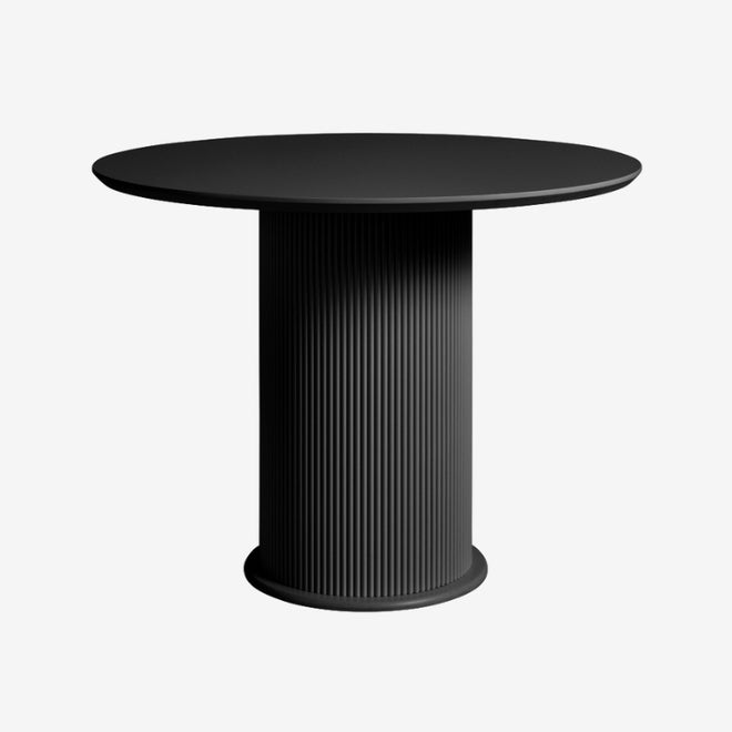 Torino 100cm Dining Table Black