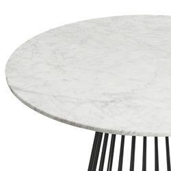 Astro Marble Dining Table White