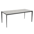 Megan Ceramic Dining Table 180cm Grey - Glicks Furniture