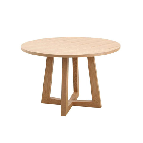 Diego Round Dining Table 115cm Natural