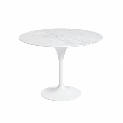 Tulip Dining Table Round Marble 100cm Eero Saarinen Replica - Glicks Furniture