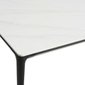 Megan Ceramic Dining Table 180cm White - Glicks Furniture