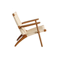 Hans Wegner Ch25 Easy Chair Replica Natural Oak