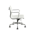 Eames Office Chair Replica Thin Low Back Chrome Frame - Glicks Furniture