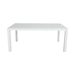Manchester Outdoor Aluminium Dining Table White