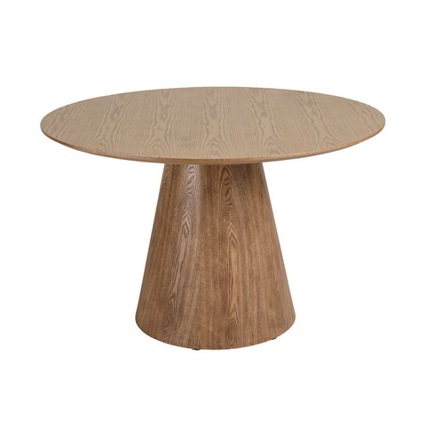 Moon Round Dining Table Natural 120cm