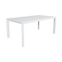 Manchester Outdoor Aluminium Dining Table White