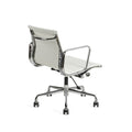 Eames Office Chair Replica Thin Low Back Chrome Frame - Glicks Furniture