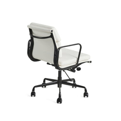 Eames Office Chair Replica Low Thick Back Black Frame