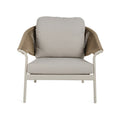 Mykonos Outdoor Lounge Chair Ivory White - Glicks Furniture