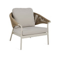 Mykonos Outdoor Lounge Chair Ivory White - Glicks Furniture