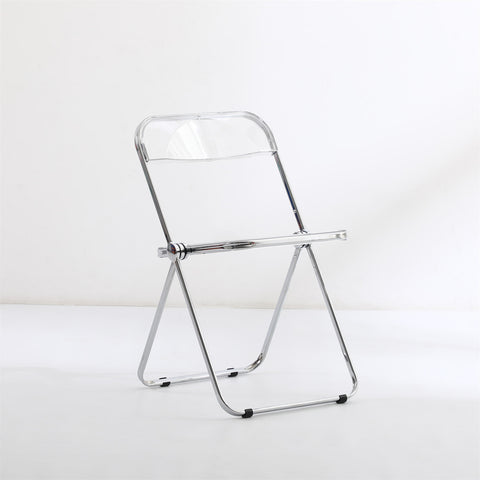 Kiara Folding Dining Chair Clear