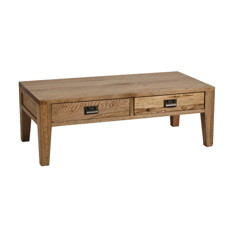 French Provincial Coffee Table 120cm Light Oak