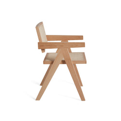 Amelia Arm Dining Chair Beech Wood