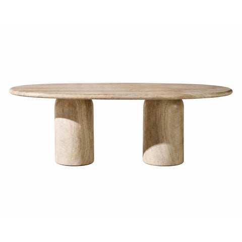 Arlo Dining Table Travertine-Look
