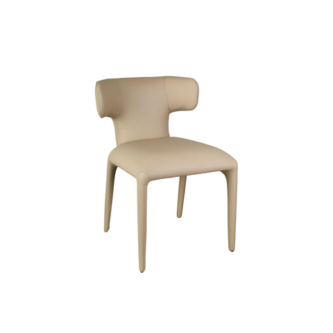 Aspen PU Leather Dining Chair Beige