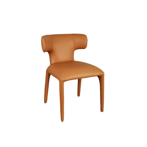 Aspen PU Leather Dining Chair Tan