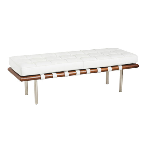 Barcelona Leather Half Bench Replica