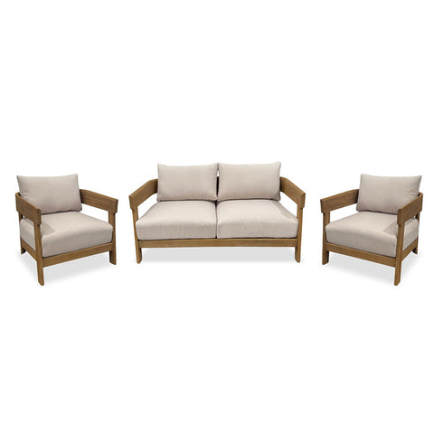 Bexley Outdoor 3 Piece Lounge Set