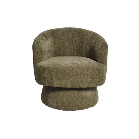 Bruno Swivel Armchair Hunter Green