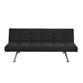 Byron Sofa Bed Cotton Fabric Charcoal - Glicks Furniture