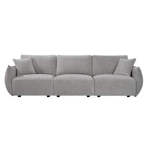 Capri Modular 3 Seater Fabric Lounge