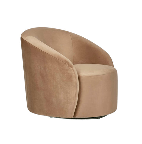 Clara Swivel Chair Toffee