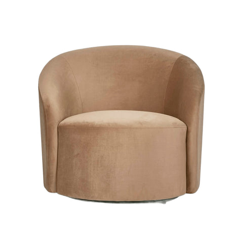 Clara Swivel Chair Toffee