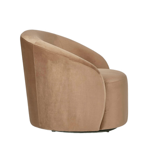 Clara Swivel Chair Toffee