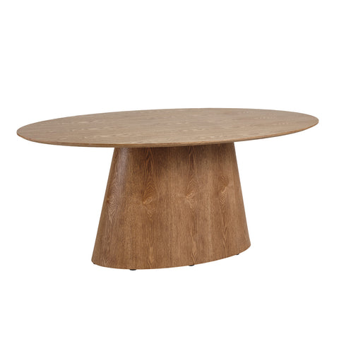 Eclipse Oval Dining Table Natural 180cm - Glicks Furniture