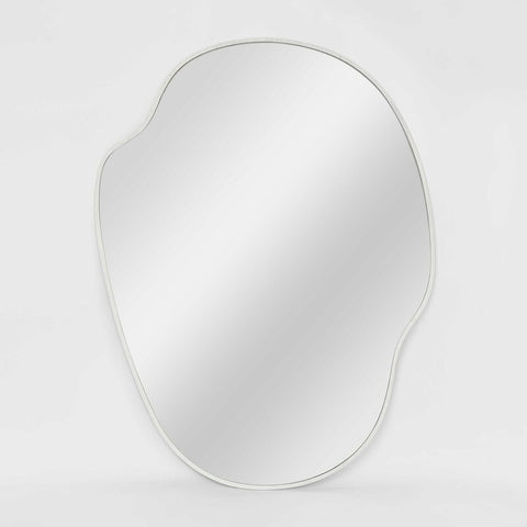 Sahara Large Mirror White - Glicks Furniture