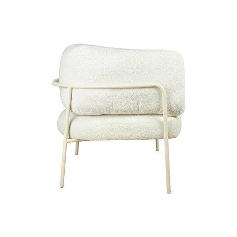 Dante Fabric Armchair Ivory