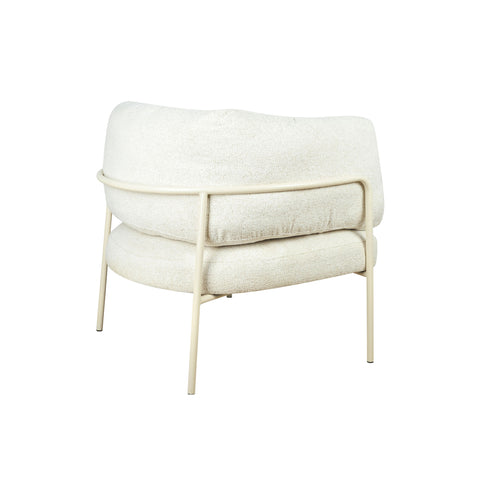 Dante Fabric Armchair Ivory