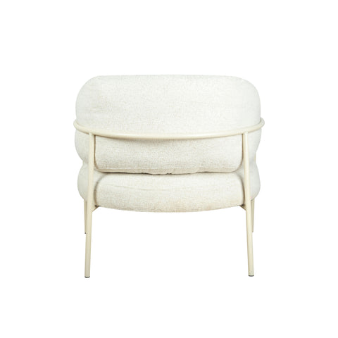 Dante Fabric Armchair Ivory