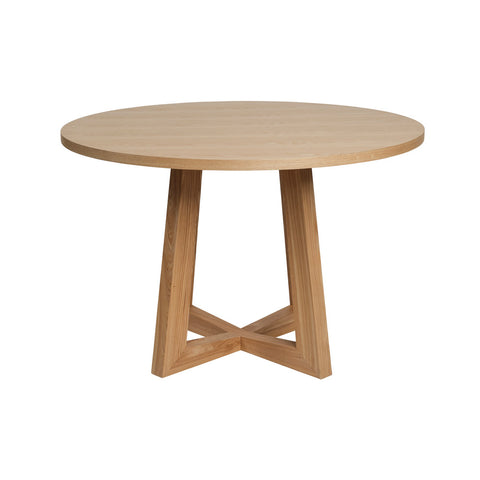 Diego Round Dining Table 115cm Natural