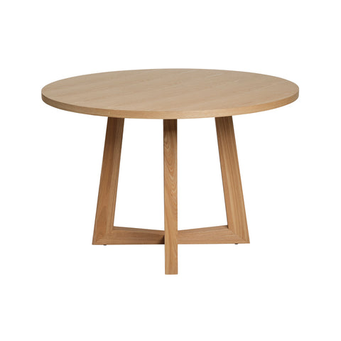 Diego Round Dining Table 115cm Natural