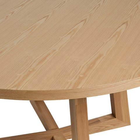 Diego Round Dining Table 150cm Natural