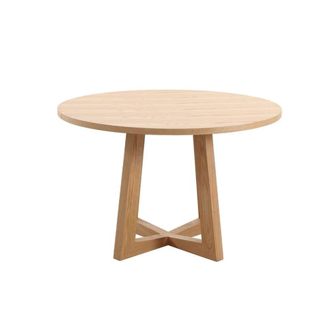 Diego Round Dining Table 115cm Natural