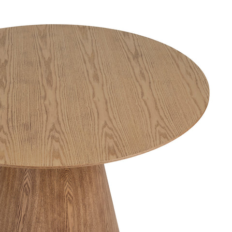 Moon Round Dining Table Natural 120cm