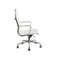 Eames Office Chair Replica Thin High Back Chrome Frame - Glicks Furniture