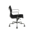 Eames Office Chair Replica Thin Low Back Chrome Frame - Glicks Furniture