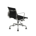 Eames Office Chair Replica Thin Low Back Chrome Frame - Glicks Furniture