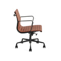 Eames Office Chair Replica Thin Low Back Tan Frame - Glicks Furniture