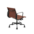 Eames Office Chair Replica Thin Low Back Tan Frame - Glicks Furniture