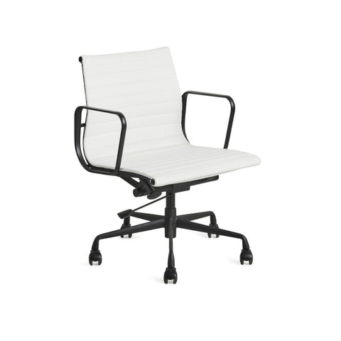 Eames Office Chair Replica Thin Low Back Black Frame - Glicks Furniture