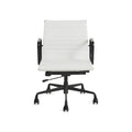 Eames Office Chair Replica Thin Low Back White Frame - Glicks Furniture