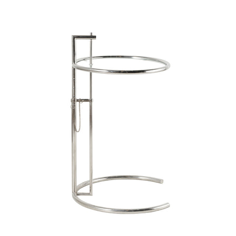 Eileen Gray Replica Glass Bedside Table - Glicks Furniture