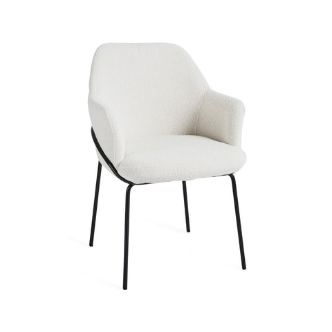 Gabriella Boucle Fabric Dining Chair