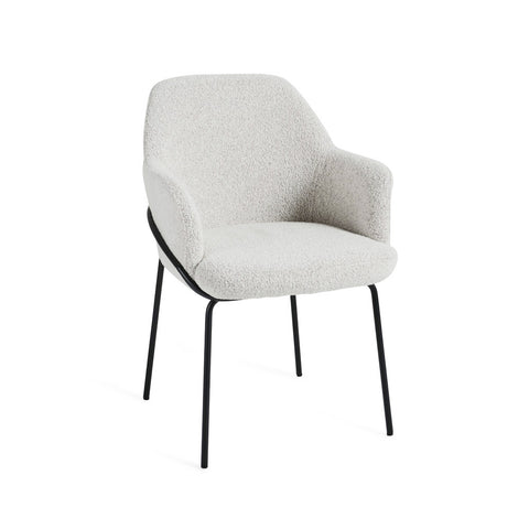 Gabriella Boucle Fabric Dining Chair